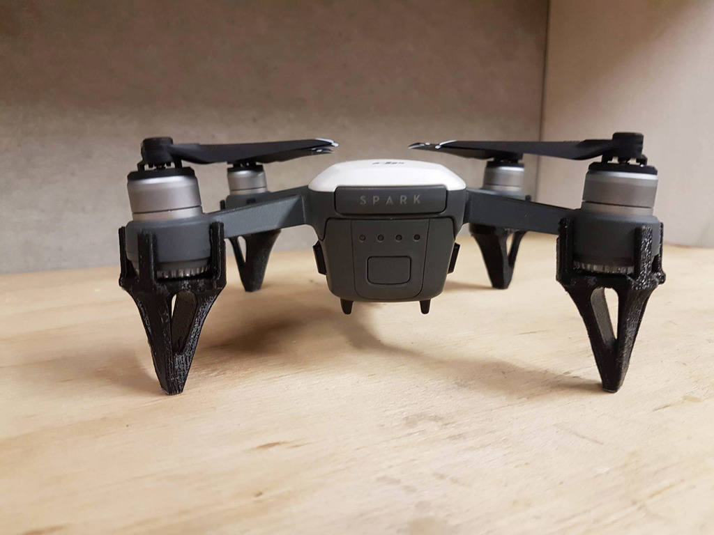 DJI Spark Landing Gear / Extensions by Maple 3D | Download free STL ...