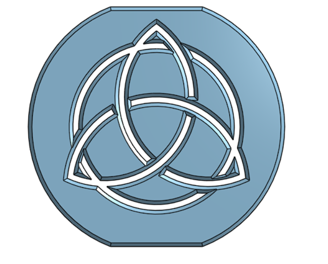 Triquetra Stencil