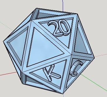 Icosahedron Drawer Pull