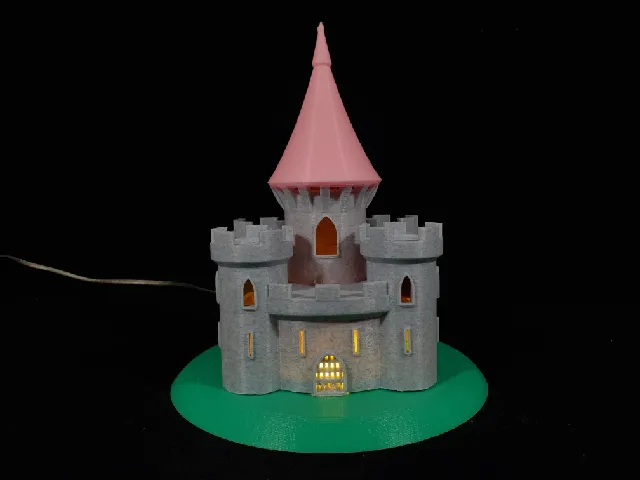small light up Castle