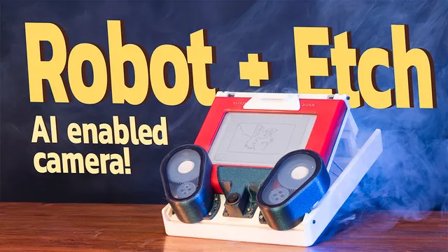 Every Flavor Robotics - Etch A Sketch Camera