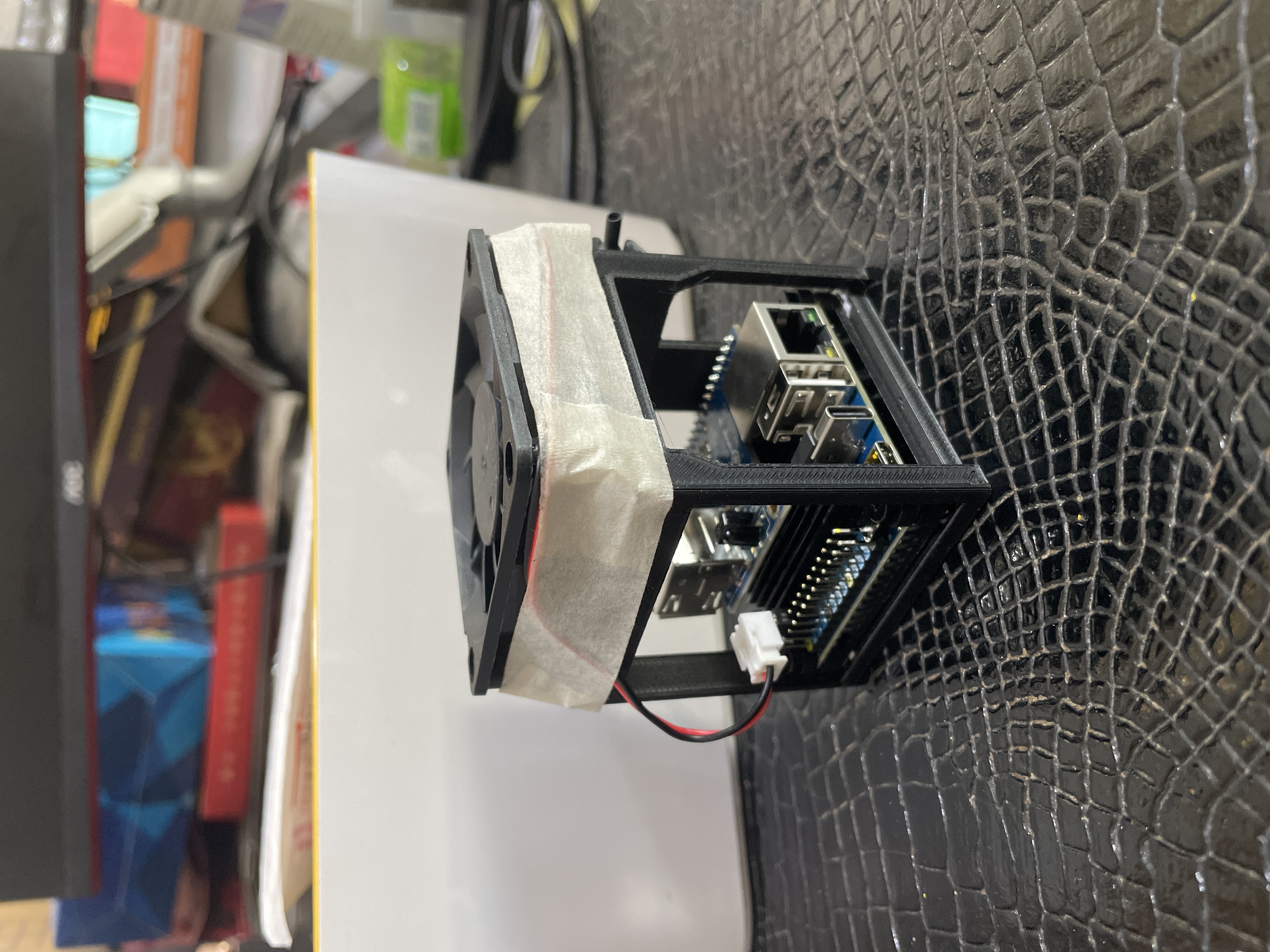 OrangePi Zero 3 Case with Antenna and Fan mount