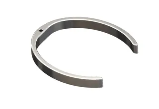Bicycle trouser clamp