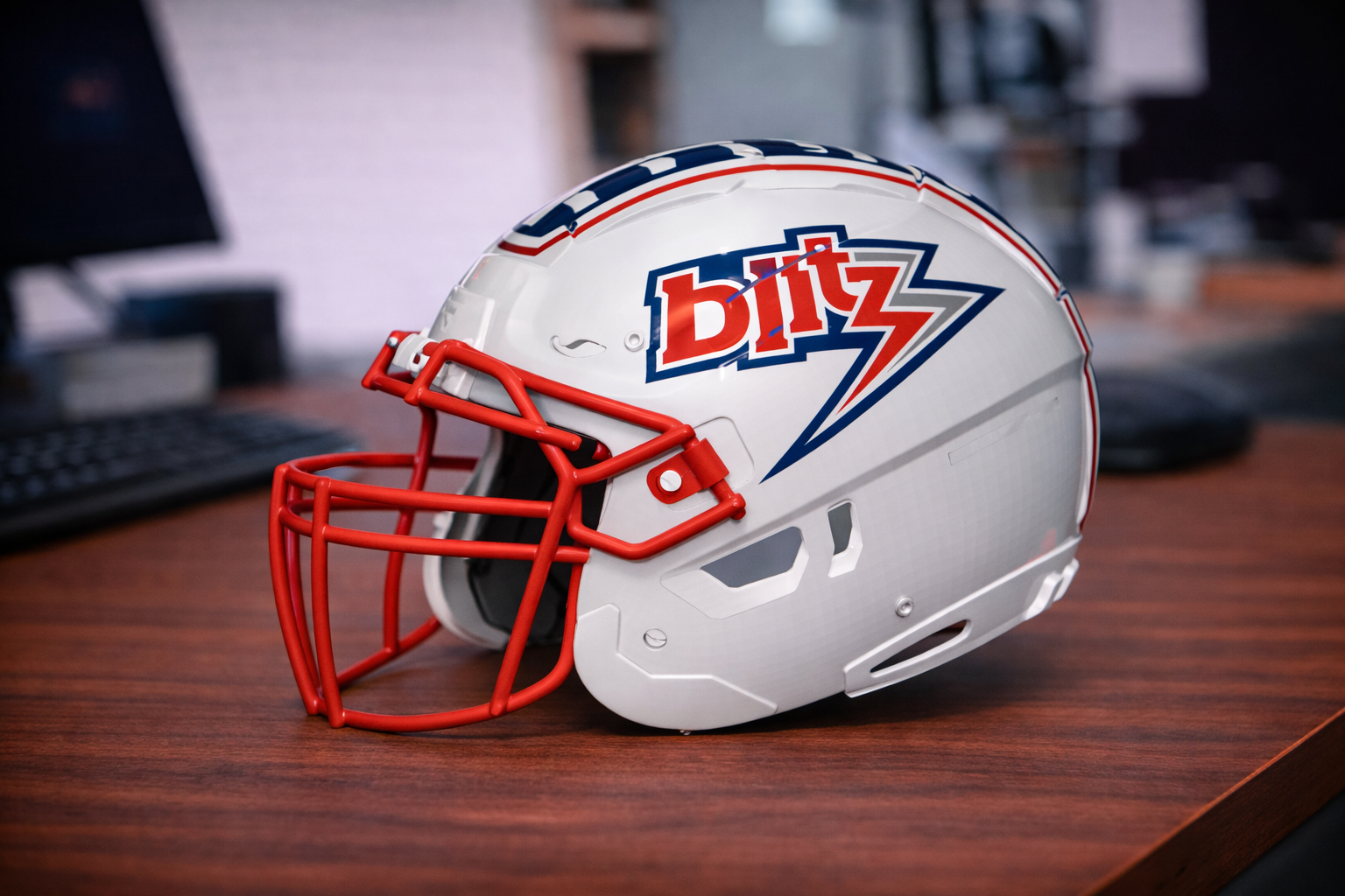 USFL - Chicago Blitz Football Helmet