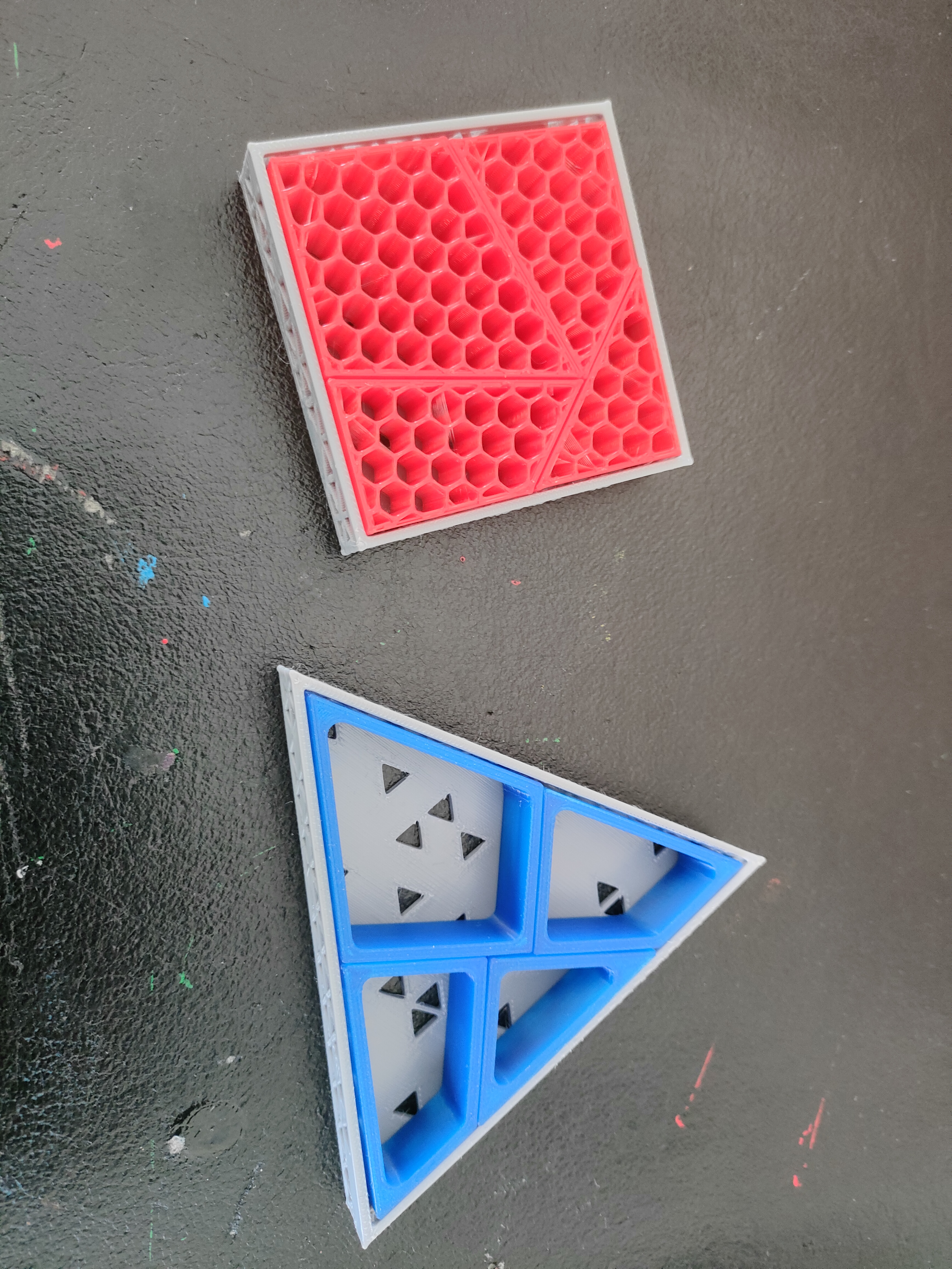 Miniatura 2 do modelo 3D Triangle to Square puzzle