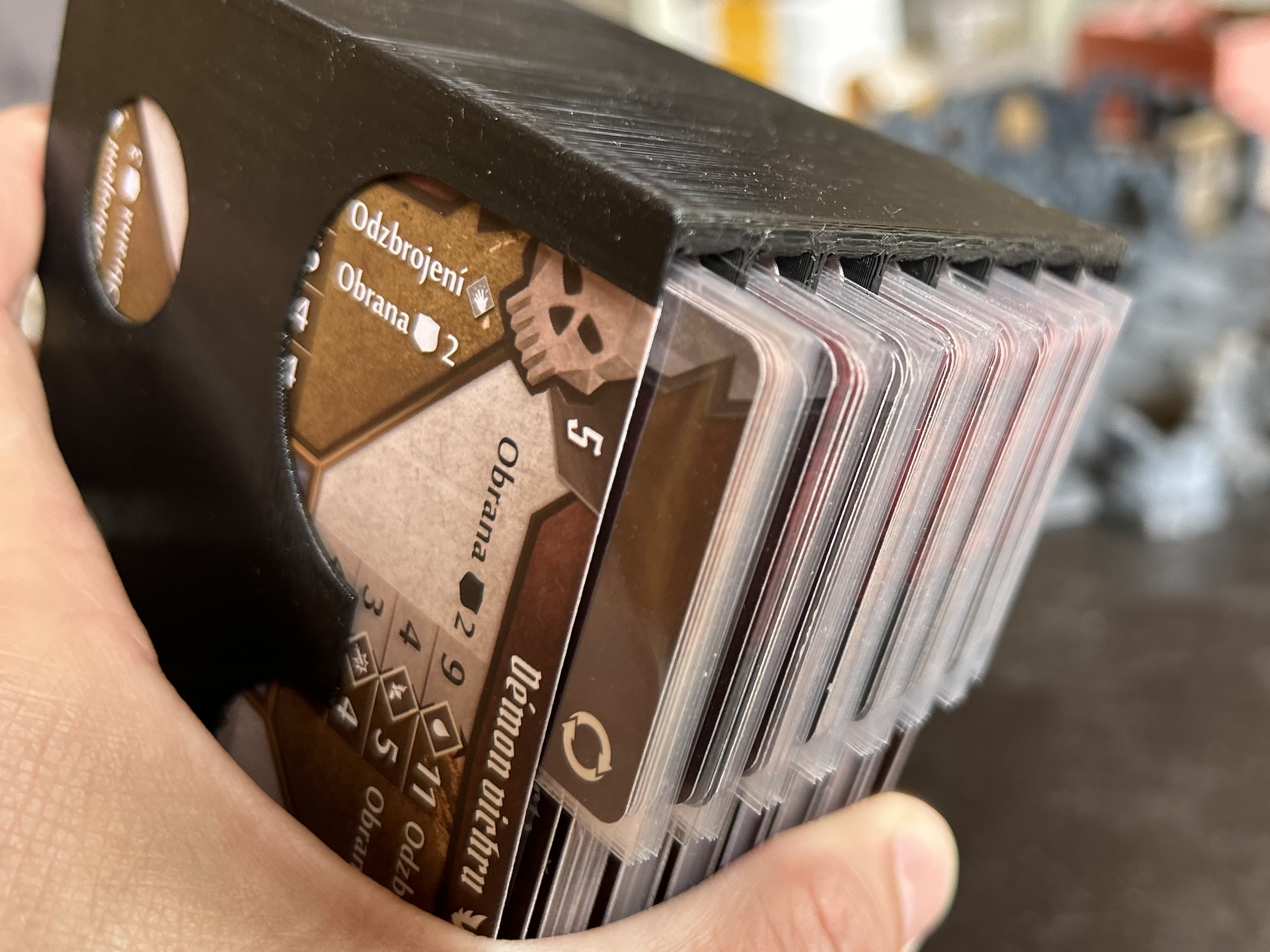 Gloomhaven monster cards organizer