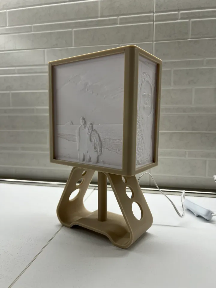 Lithophane lamp by Pivan | Download free STL model | Printables.com