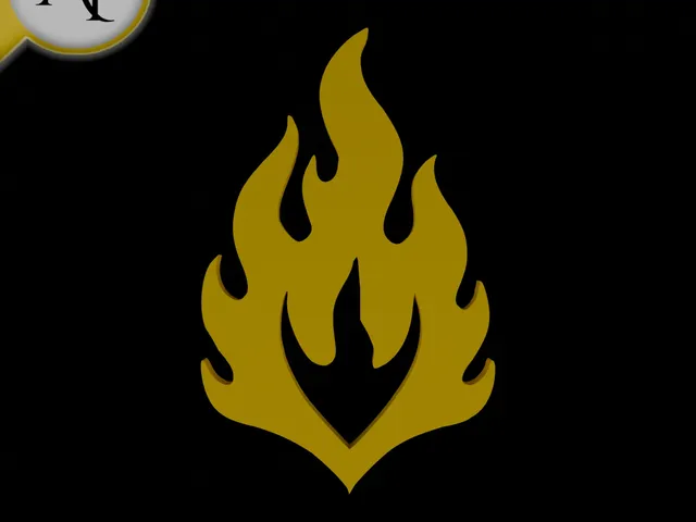Simple Flame Symbol - 2D Art