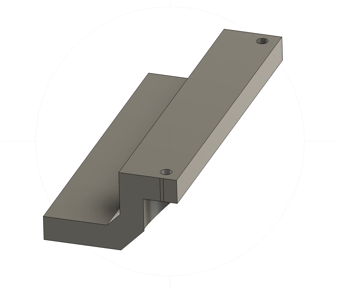 Macbook Air M3 under-desk laptop holder