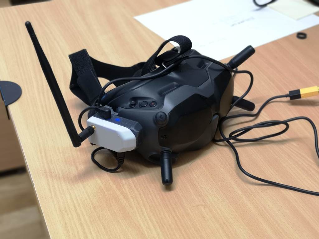 Analog VRX box for DJI FPV goggles