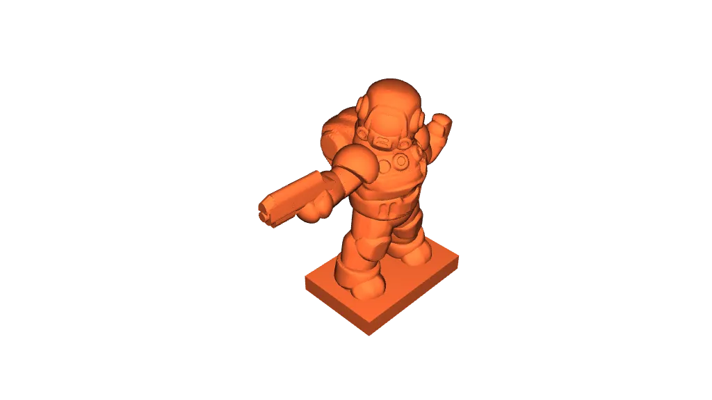 Future - Space Soldiers Command Team by Guy_montag | Download free STL ...