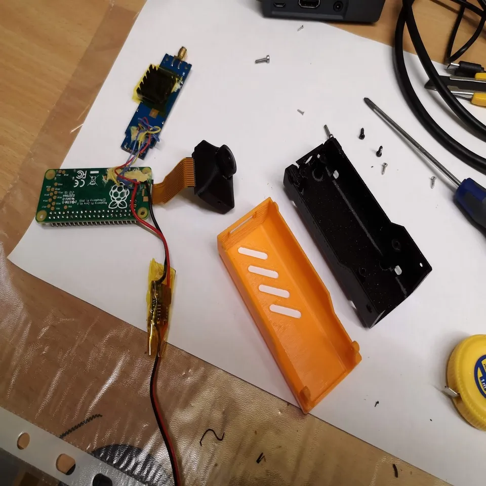 Raspberry Pi Zero camera case for OpenHD or EZ-WifiBroadcast devices by ...