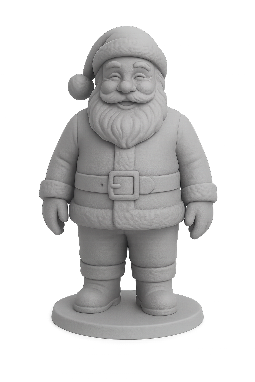 simple Santa Claus decoration