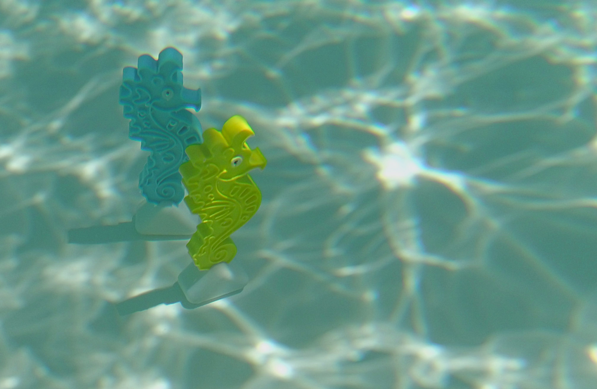 Miniatura 2 do modelo 3D Pool diving seahorse