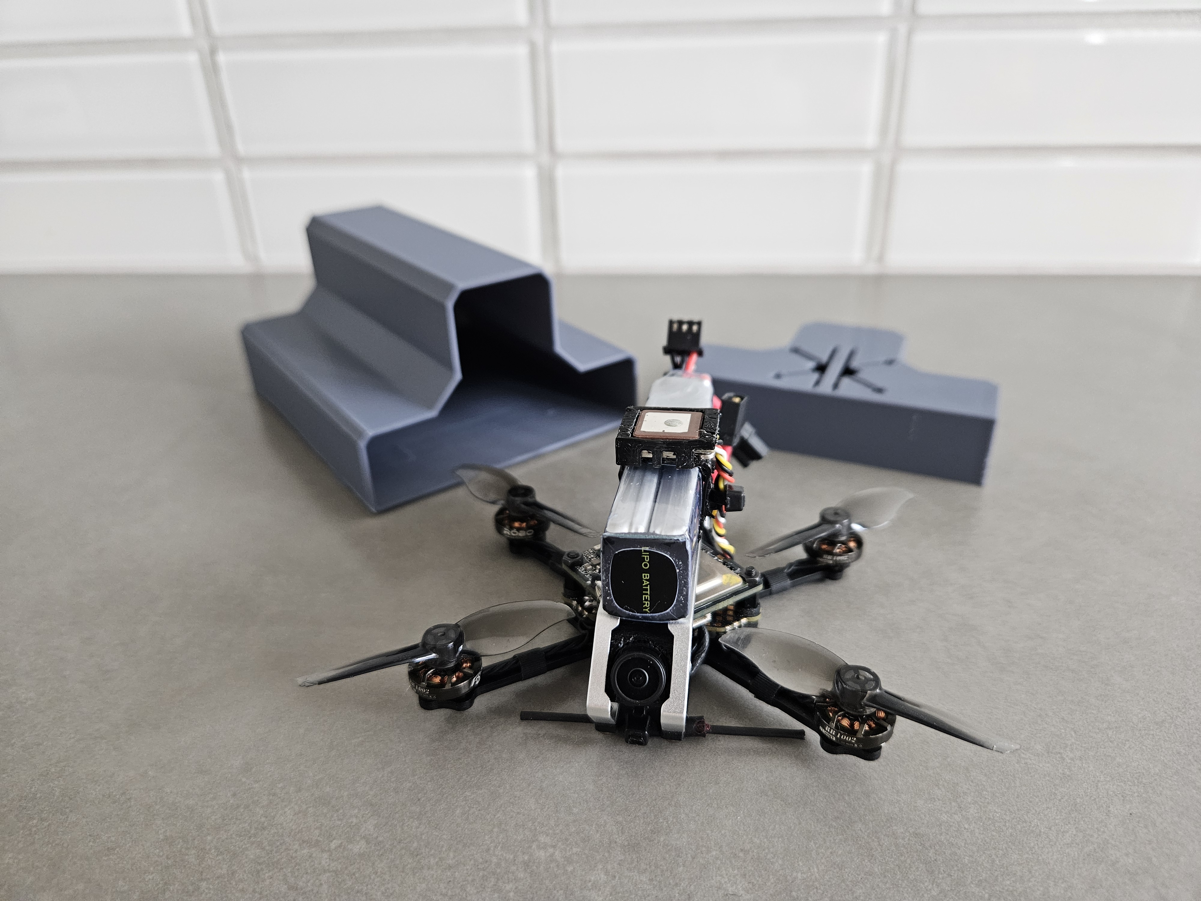 Tiny drone protective transport case