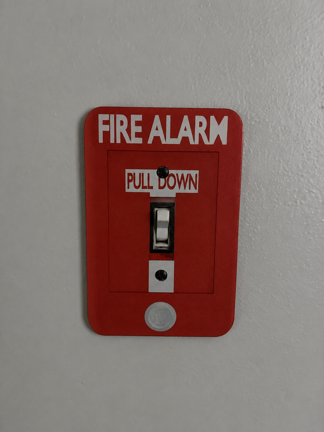 Fire Alarm Light Switch