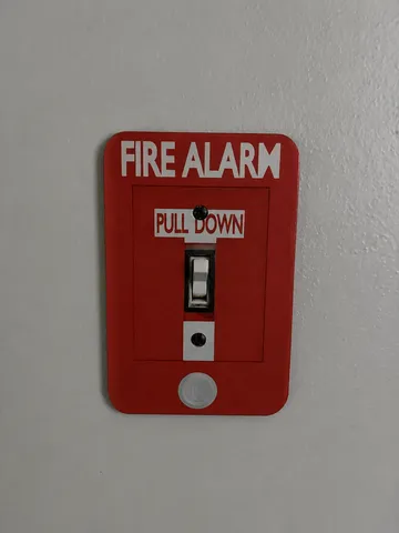 Fire Alarm Light Switch