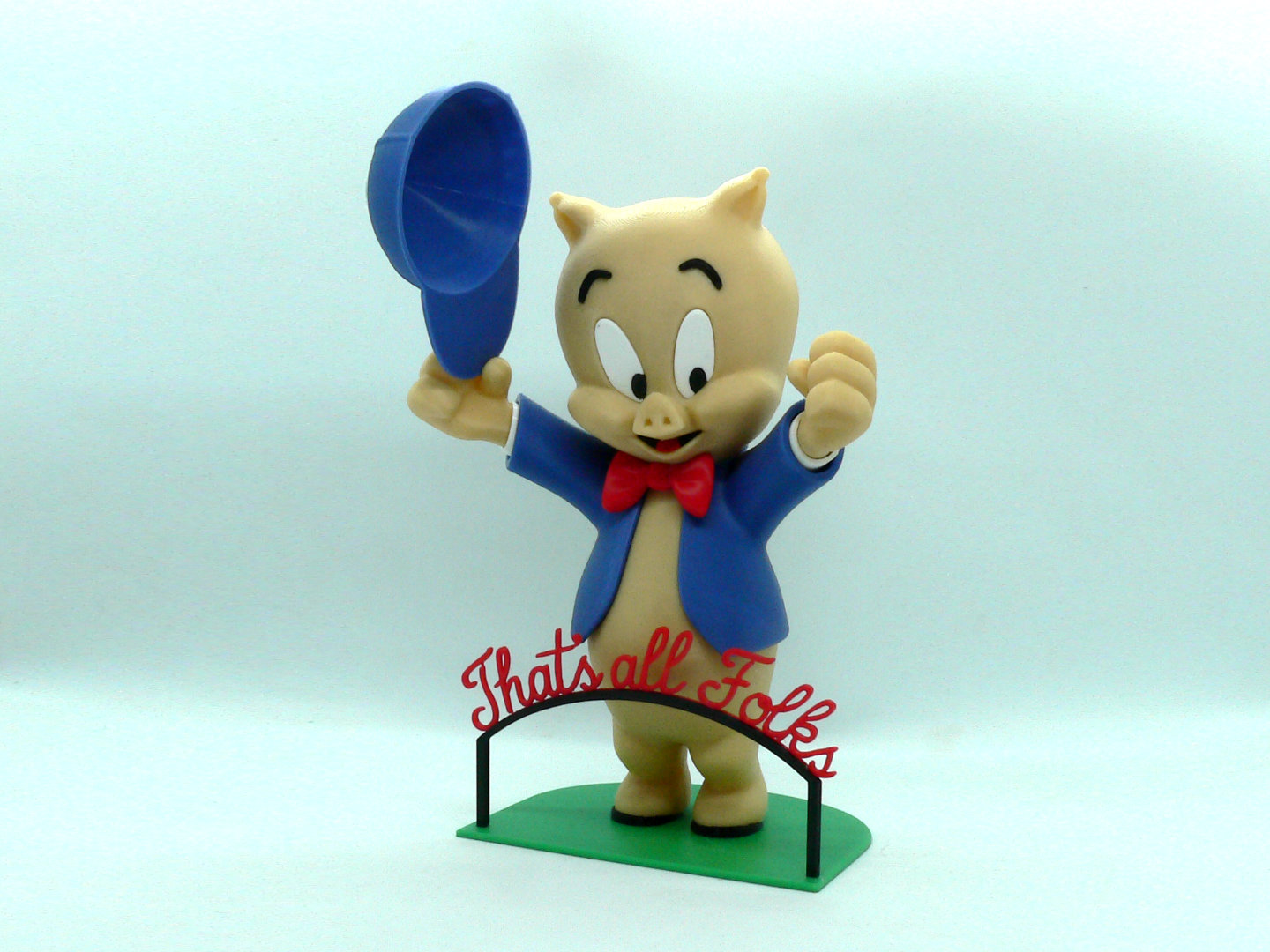 Porky Pig by reddadsteve | Download free STL model | Printables.com