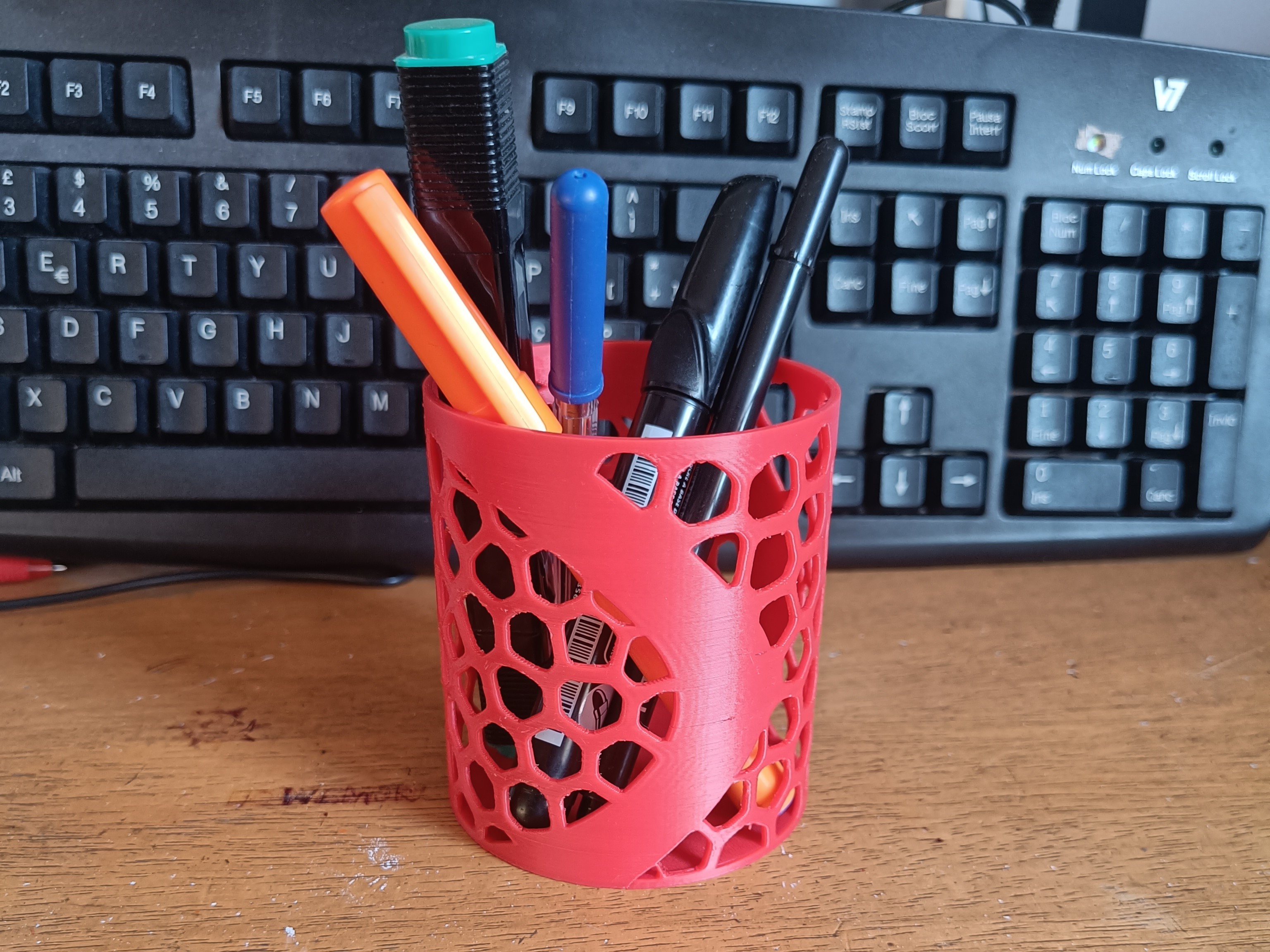 Pen Holder by telepath | Download free STL model | Printables.com