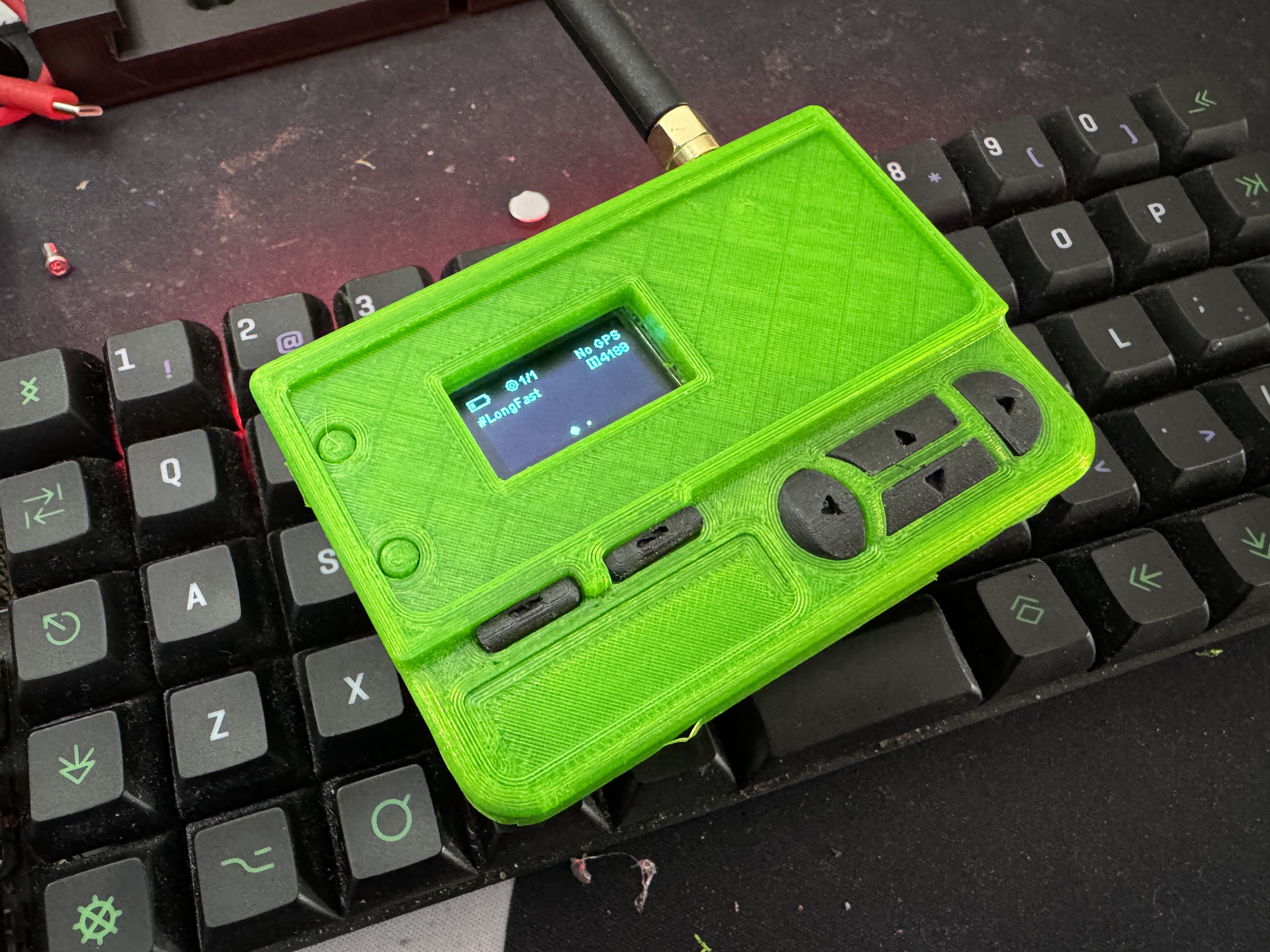 MotoLoRa - The Hackers Inspired Heltec V3 Meshtastic Node Enclosure