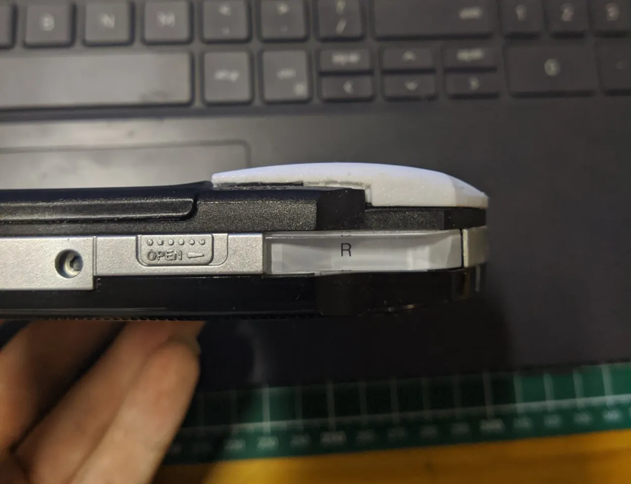 Replacement Battery Cover for PSP 1000 by 4DSArts | Download free STL model | Printables.com