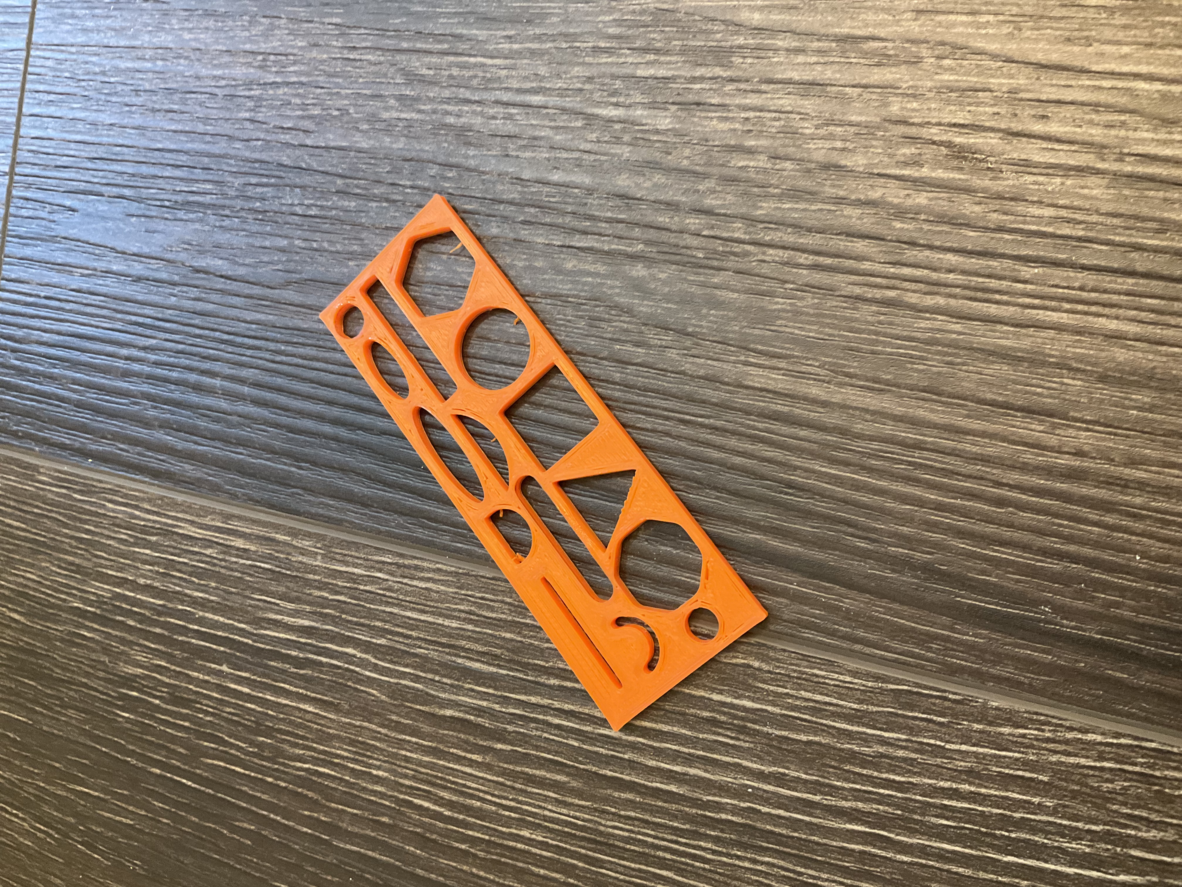 Miniatura 2 do modelo 3D Mini shape stencil.