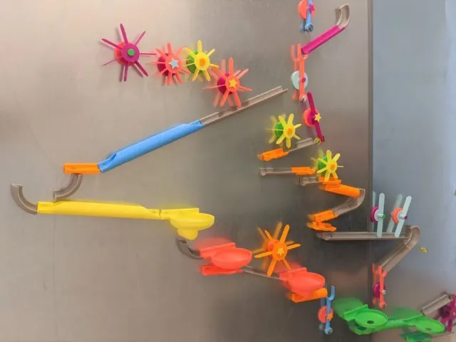 Marvelous Magnetic Marble Run