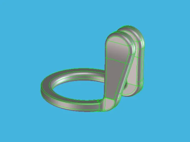 Noseclip for swimming pool — foto autora