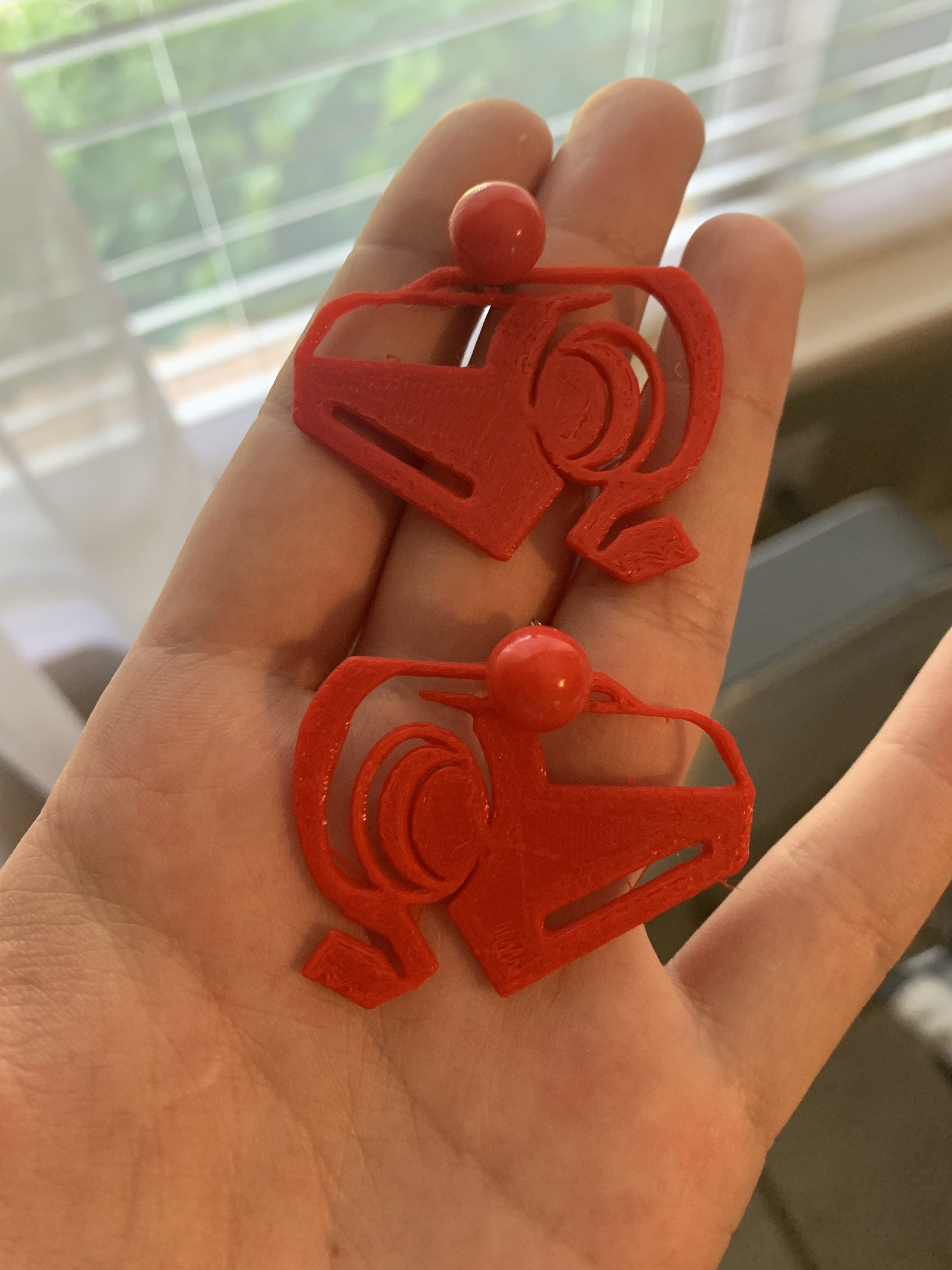 Miniatura 4 do modelo 3D V1 / V2 Earrings