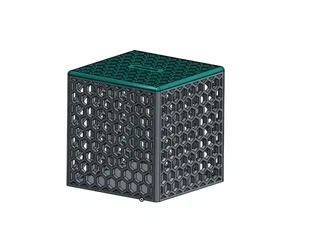 Spardose Hexagon Muster 107x107x107