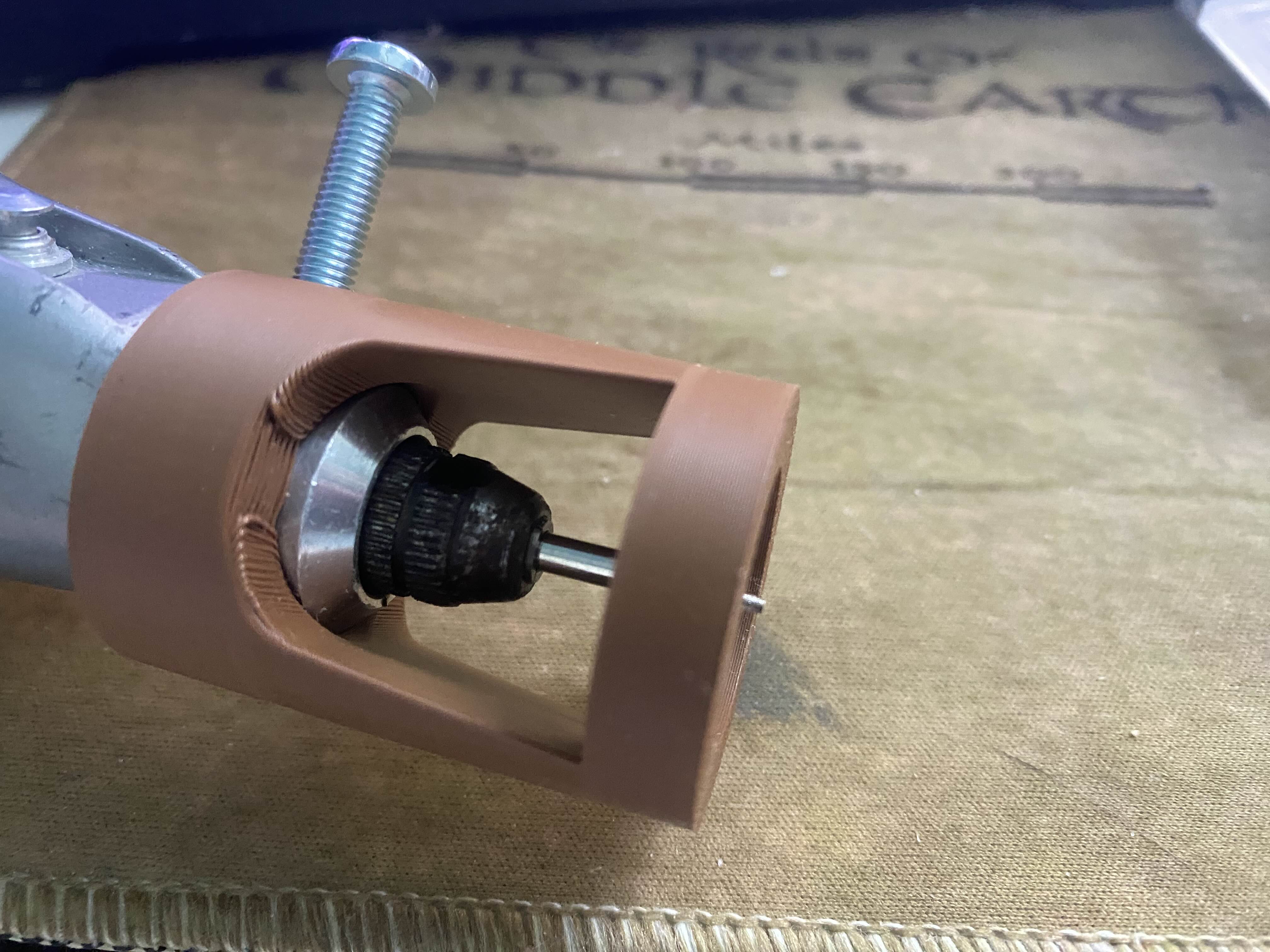 Small router for Proxxon rotary tool