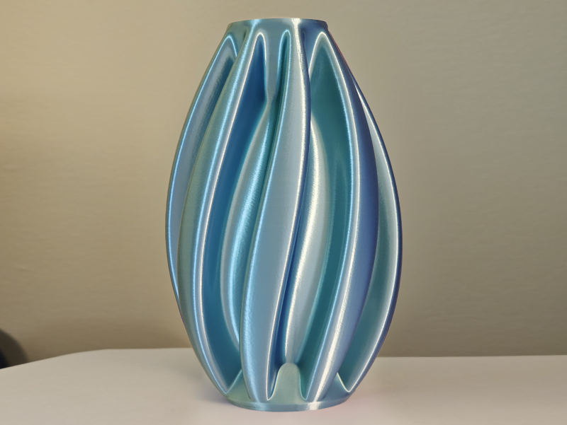 Miniatura 3 do modelo 3D Ribbed Vase