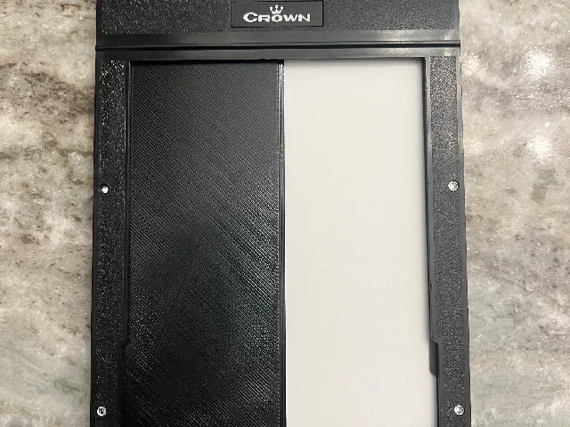 4x5 Panoramic Half frame Dark slide