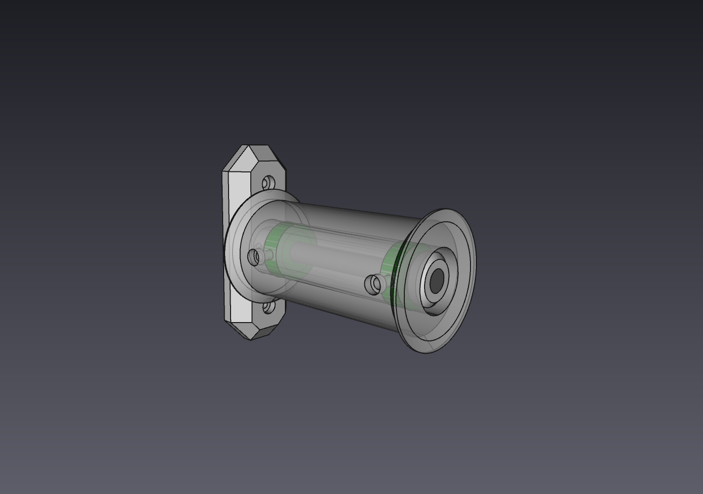 Miniatura 2 do modelo 3D Prusa Mini Spool Holder