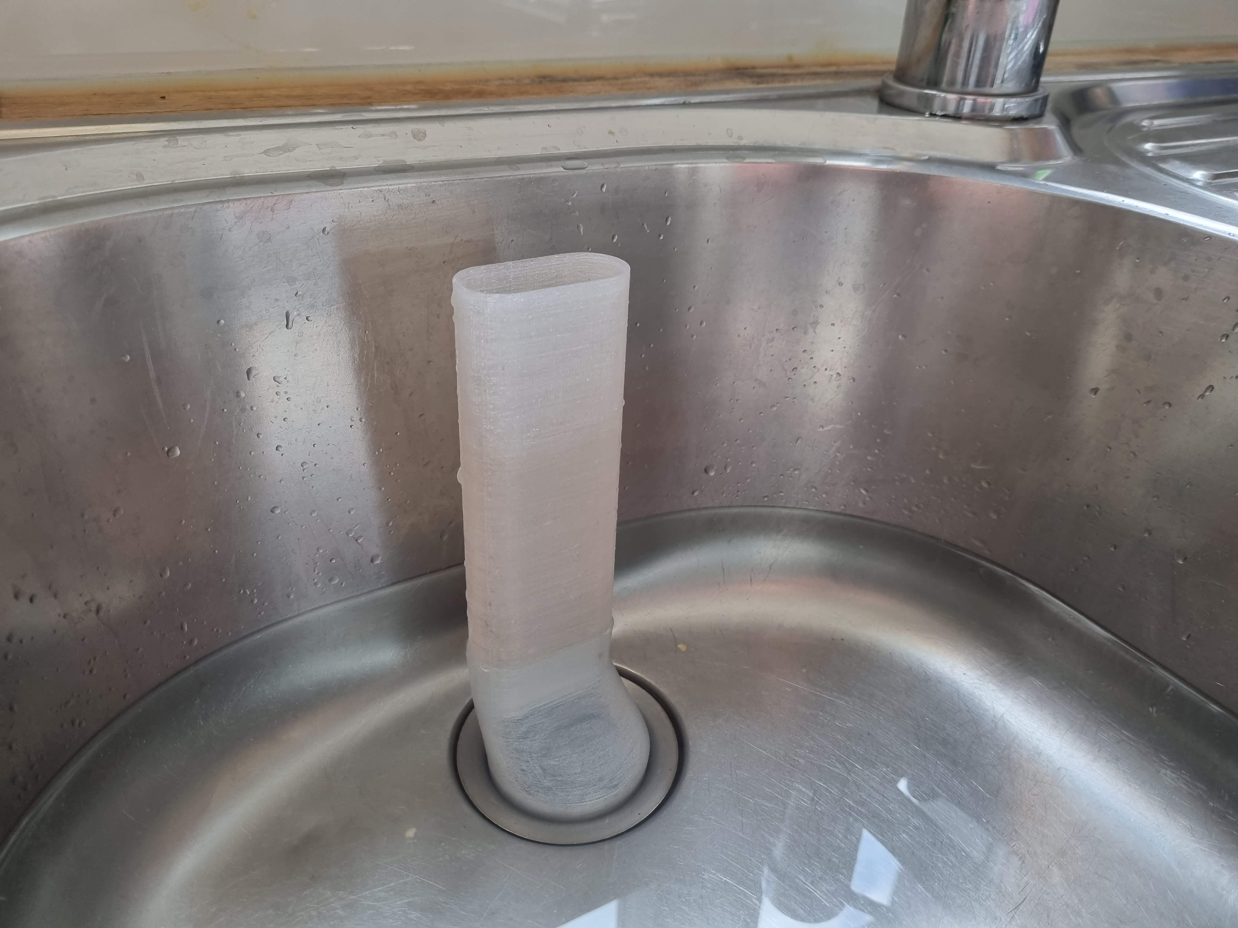 sink plug with overvlow 50mm / Standrohr