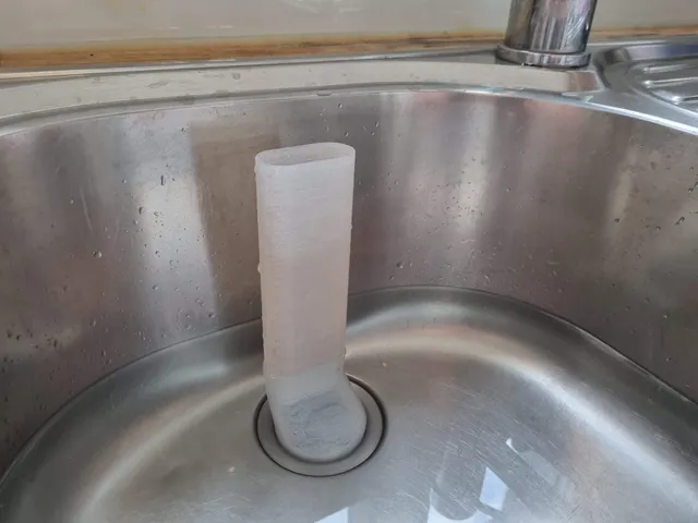 sink plug with overvlow 50mm / Standrohr