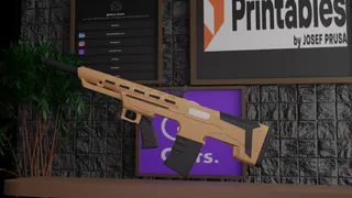 Bullpup Shotgun – 3D Printed Tactical Short-Frame Shotgun Replica