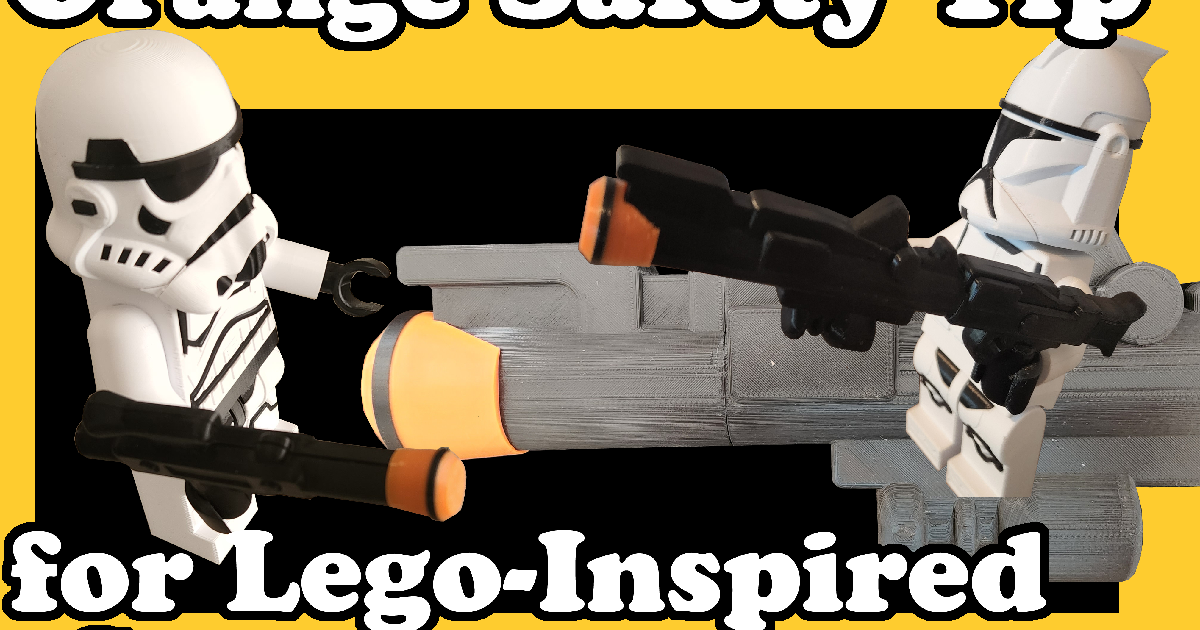 Orange stormtrooper lego clearance
