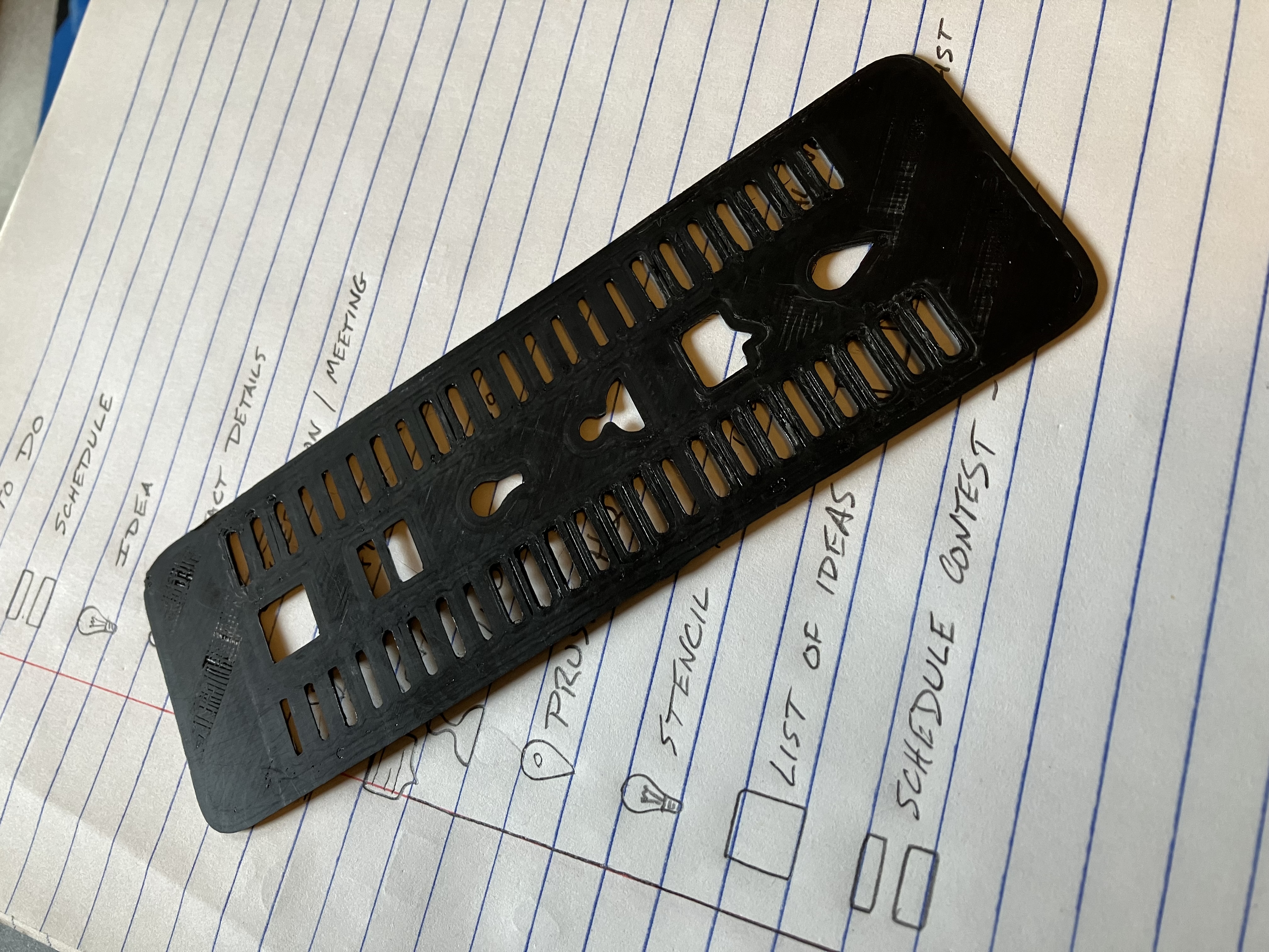Essential Bullet Journal Stencil