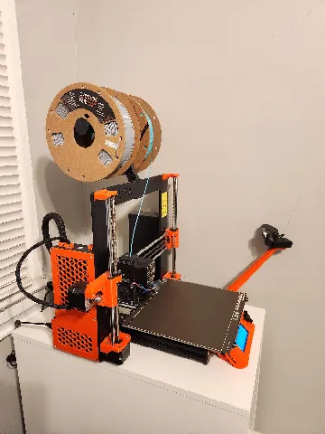 Prusa MK3s webcam arm mount (parametric)