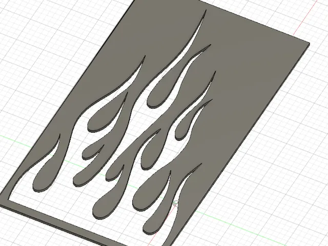 Flame Stencil V1