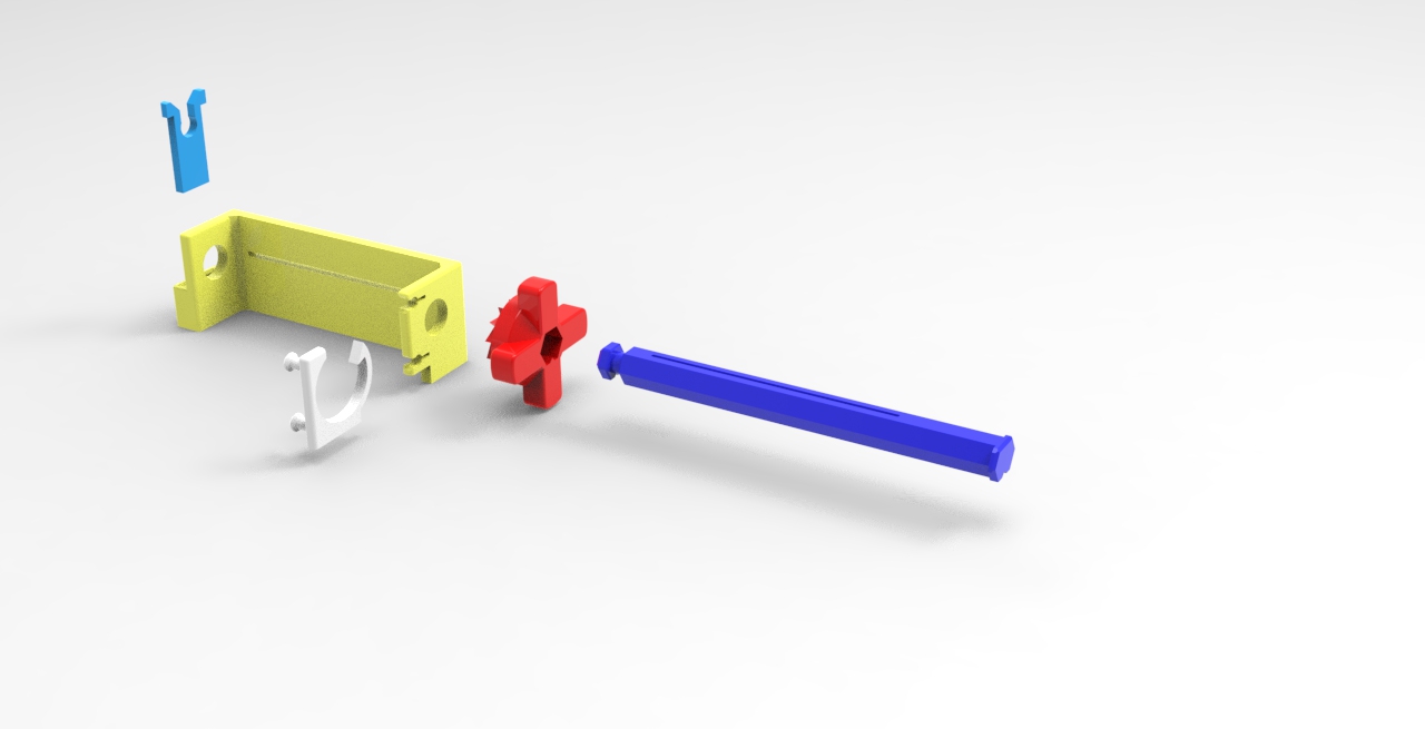 Miniatura 2 do modelo 3D toothpaste squeezer simple release -tsnr