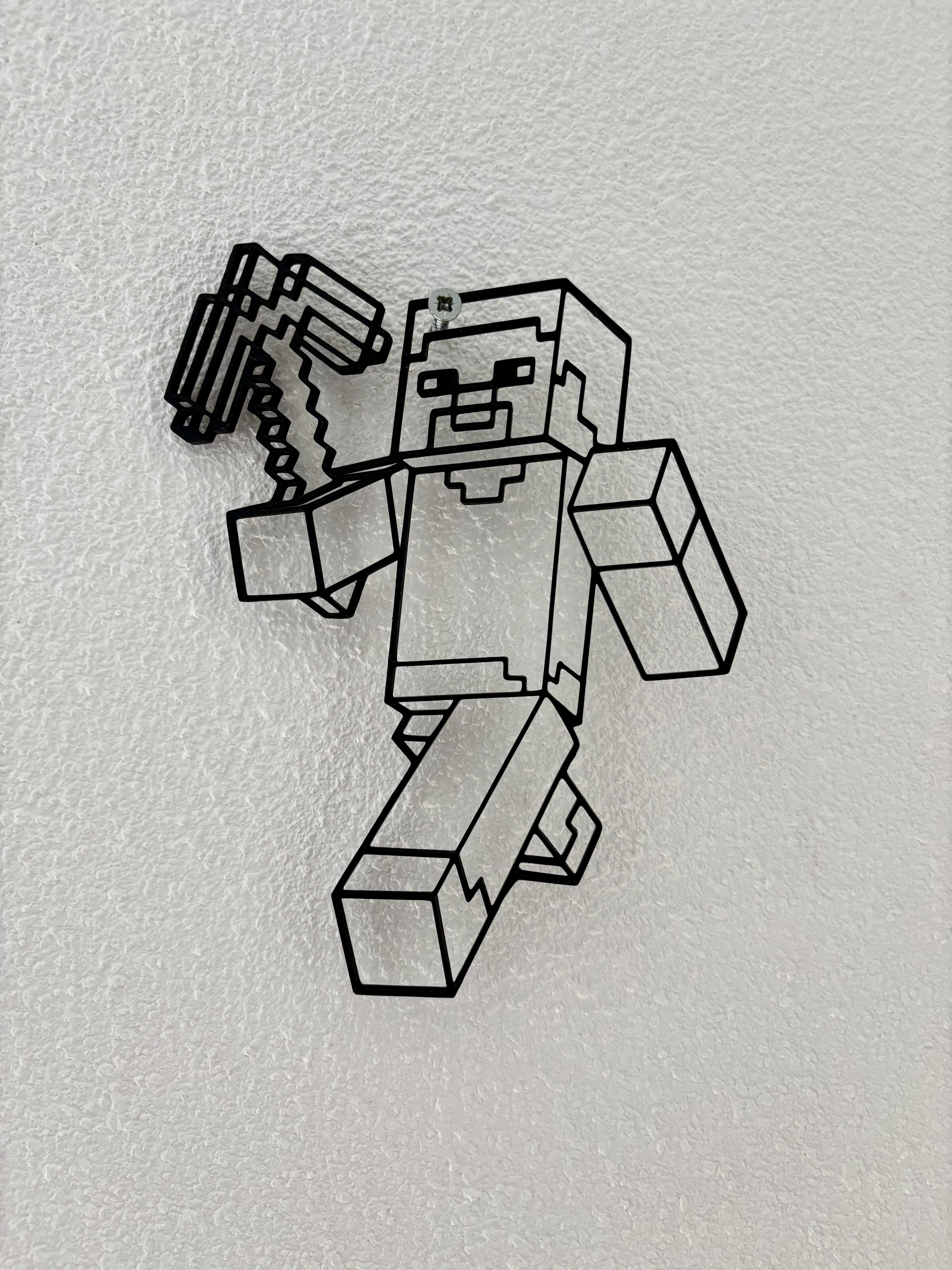 Minecraft Steve Wall Art