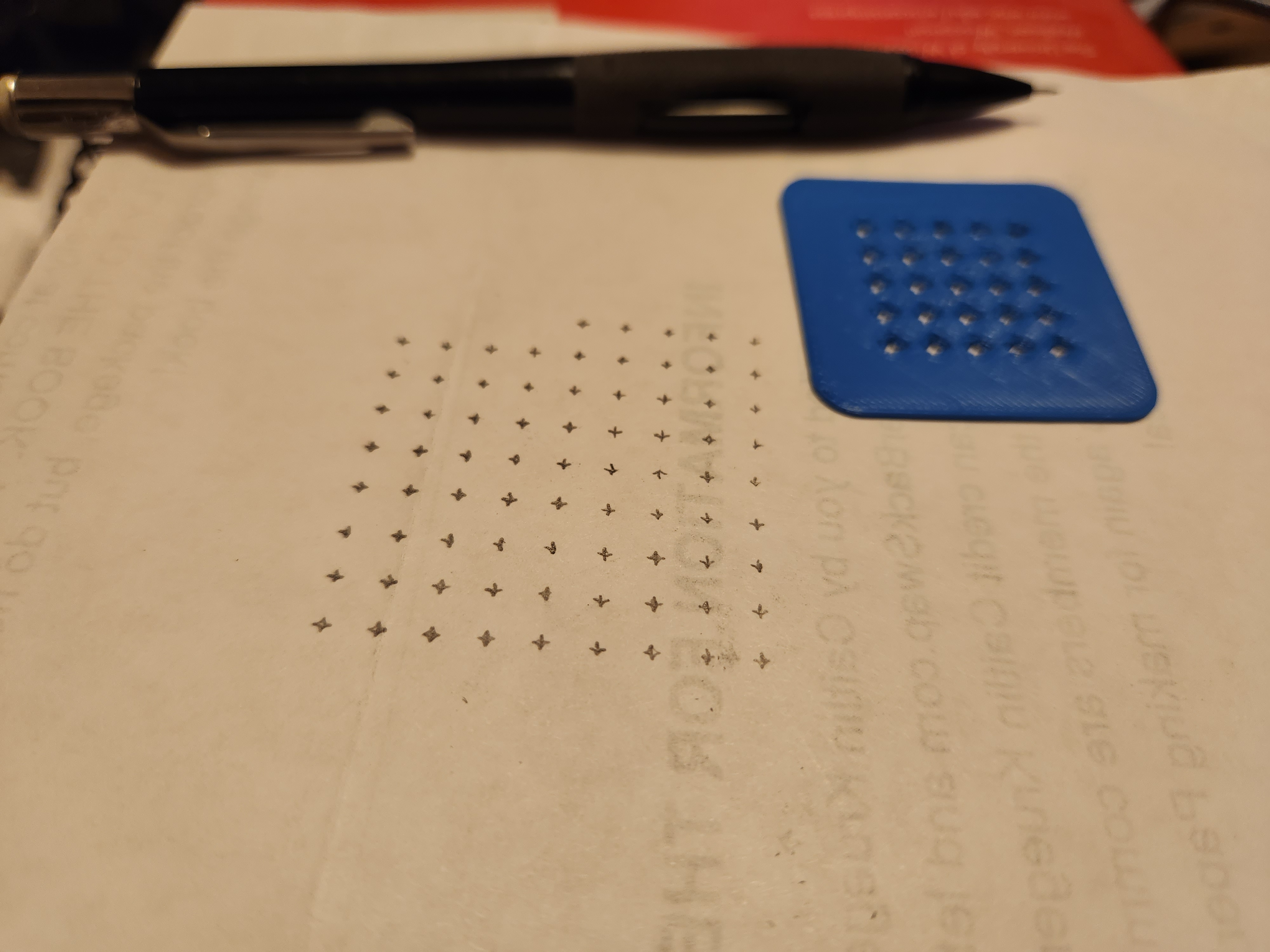 Parametric grid drawing template - rectangular