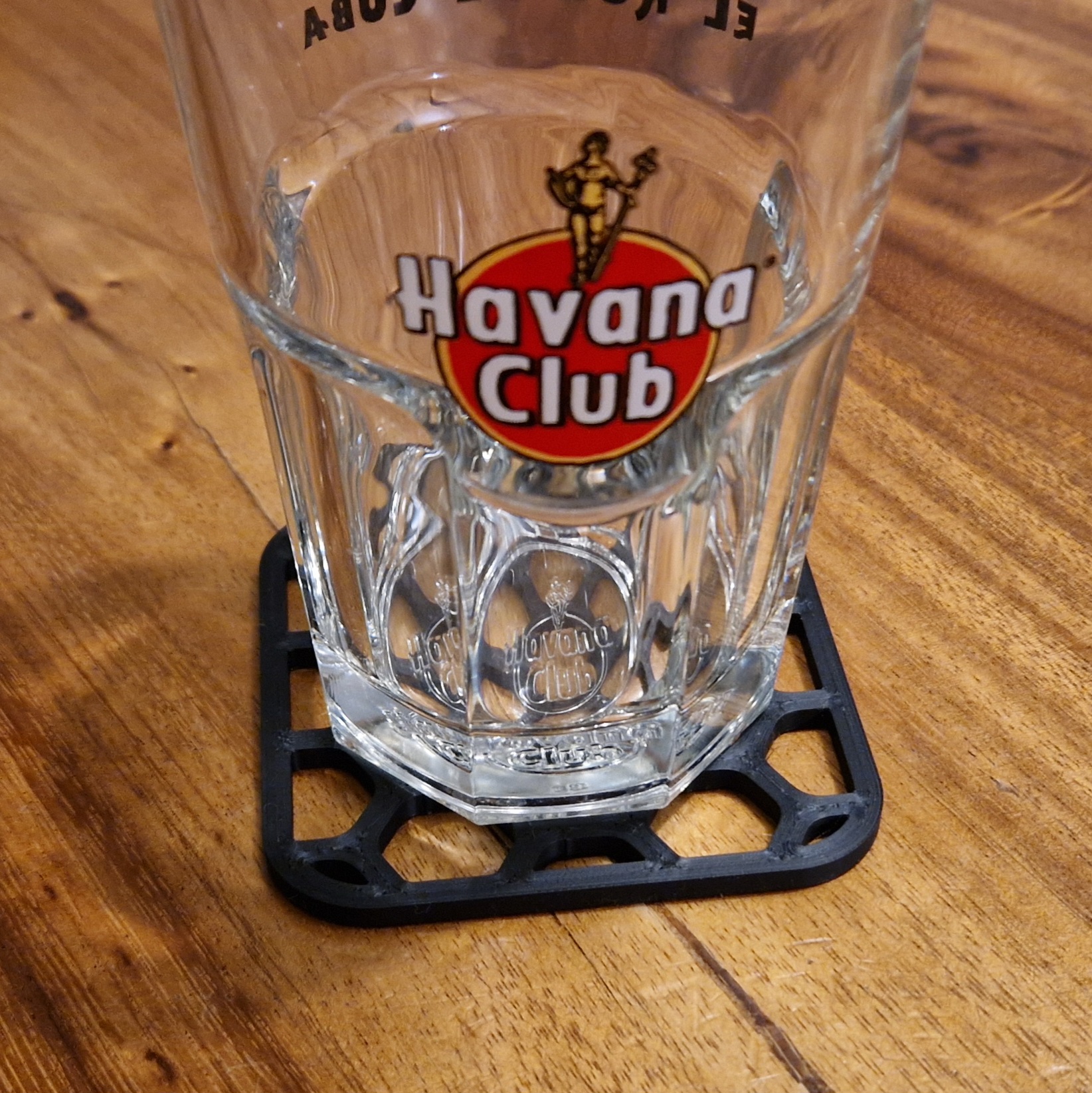 Miniatura 3 do modelo 3D Squared Honeycomb Coaster