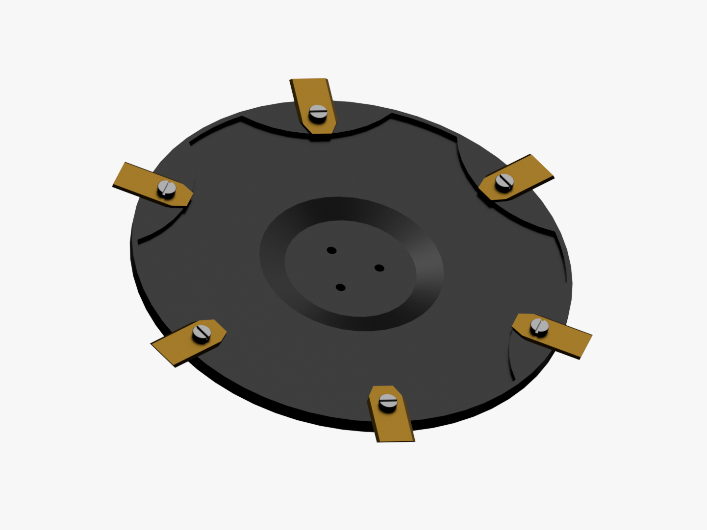 ECOVACS G1 Goat Blade Disc 6 by FDMBRO | Download free STL model ...