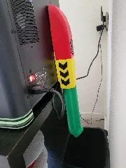Bambu poop chute two versions with and without magnets remix