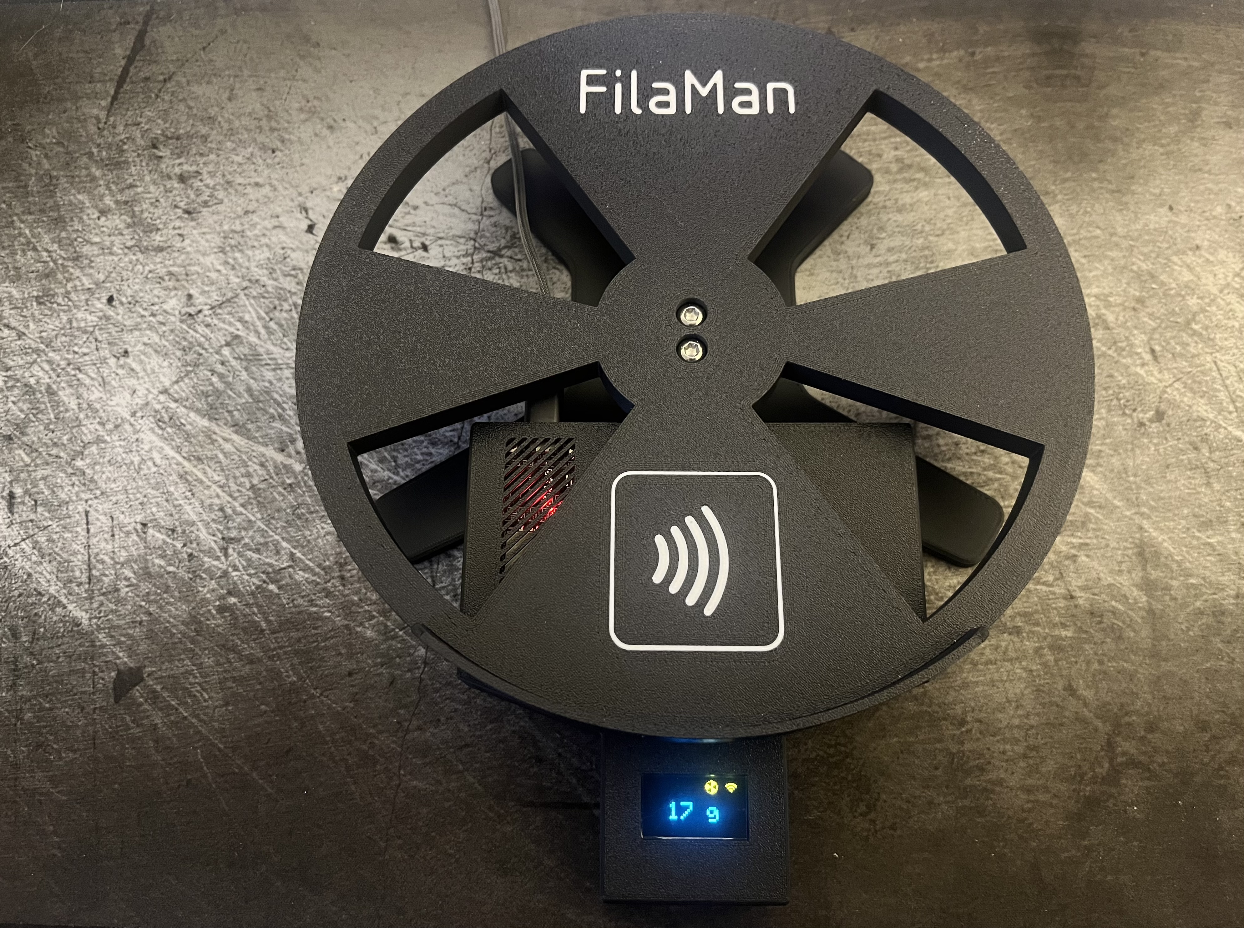 FilaMan Revamped - NFC based spoolman scale