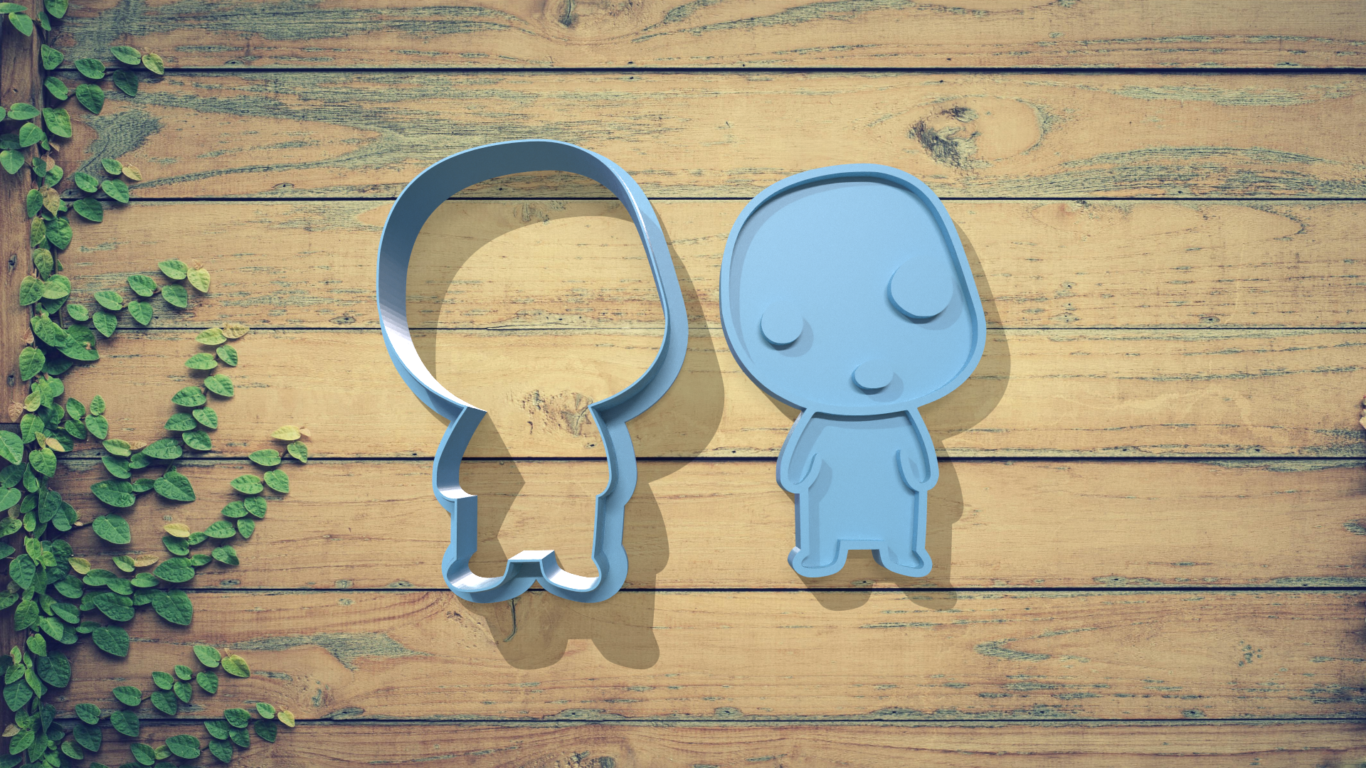 Miniatura 5 do modelo 3D Ghibli Cookie Cutter Set