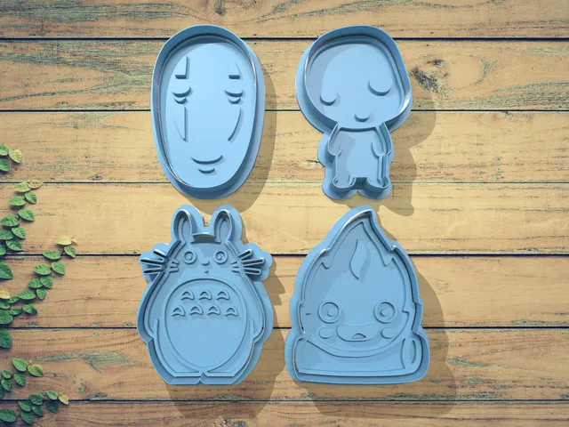 Ghibli Cookie Cutter Set